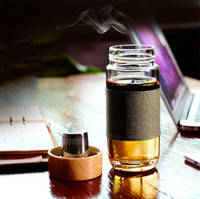 Load image into Gallery viewer, Zero-Waste Insulated Glass Bottle