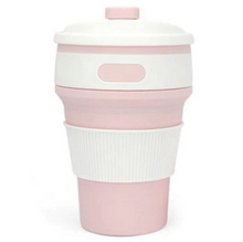 Load image into Gallery viewer, Reusable Collapsible Silicone Coffee Mug